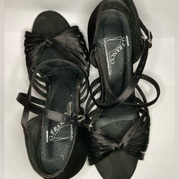 *SOLD ELSEWHERE* GFranco “Eclipse” Latin dance shoes - Picture 6 of 9